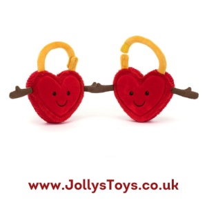 Jellycat Amuseables Val & Tina Love Locks